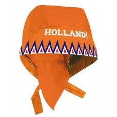 Oranje: Bandana Holland Puntjes Oranje RWB